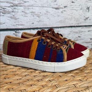 El Ricon de fehmi original art Kilim sneakers